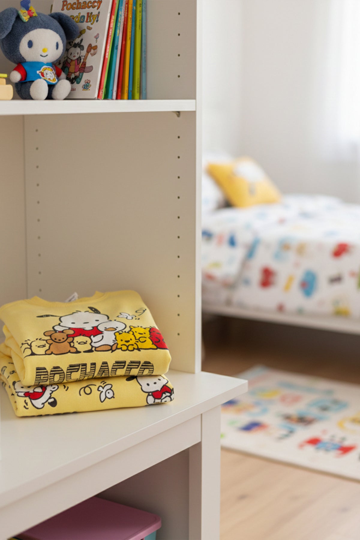 Sarı Pochacco Baskılı Pijama Takımı