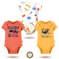3'lü Kısa Kollu Erkek Çıtçıtlı Body 05