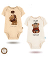 2'li Kısa Kollu Erkek Bebek Çıtçıtlı Body 08