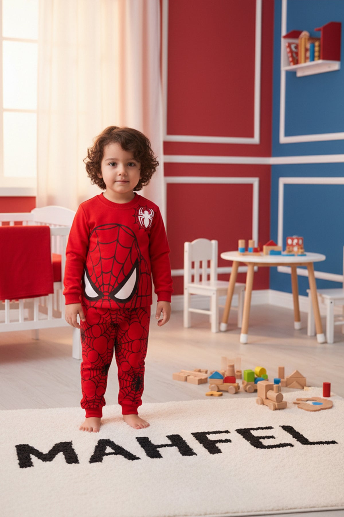 Örümcek Adam Baskılı Pijama Takımı