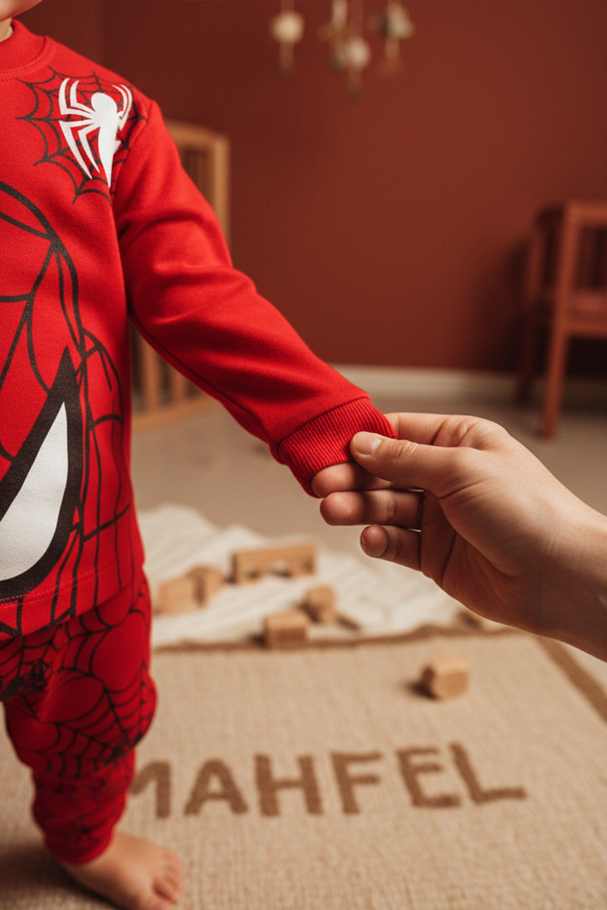 Örümcek Adam Baskılı Pijama Takımı