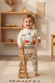 Ekru Pochacco Baskılı Pijama Takımı