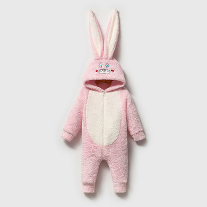%100 Welsoft Tavşan Pembe Uyku Tulumu