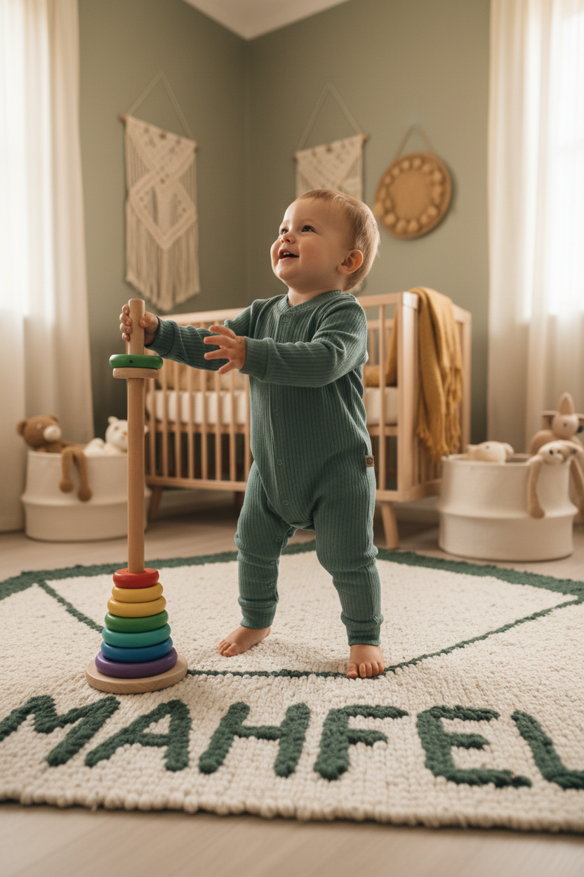 Yeşil Günlük Bebek Tulumu